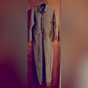 Women's Tan Jumpsuit